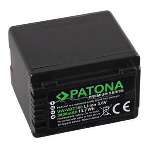 PATONA baterie pro digitální kameru Panasonic VW-VBT380 3800mAh Li-Ion Premium