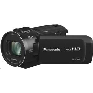 Panasonic HC-V800 (Full HD kamera, 1MOS, 24x zoom, 3" LCD, 5.1k)