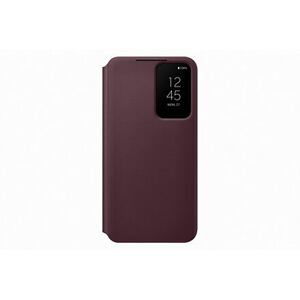 Samsung EF-ZS901C Clear View Cover pro Samsung S22 barva Burgundy