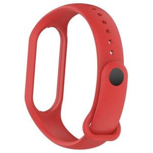 Silikonový náramek pro Xiaomi Mi Band 5/6/7 barva Oranžová