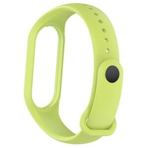 Silikonový náramek pro Xiaomi Mi Band 5/6/7 barva Zelená