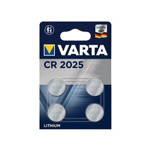 Varta CR 2025 Baterie 4ks 6025101404