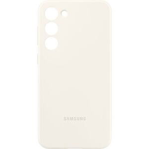 Samsung Silicon Case Cover pro Galaxy S23+ barva Cream EF-PS916TUEGWW