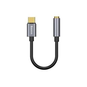 Baseus CATL54-0G Kabelová Redukce z USB-C na 3.5mm Audio Jack L54 (female) Deep Grey 6953156297852
