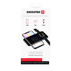 SWISSTEN WIRELESS CHARGER PAD 2in1 BLACK 22055520