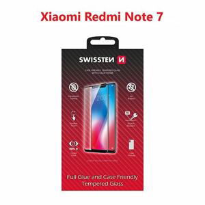 SWISSTEN GLASS COLOR FRAME, CASE FRIENDLY FOR XIAOMI REDMI NOTE 7 BLACK 54501731