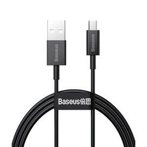 Baseus CAMYS-01 Superior Fast Charging Datový Kabel MicroUSB 2A 1m Black 6953156208476