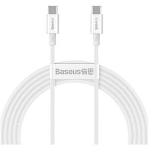 Baseus CATYS-C02 Superior Fast Charging Datový Kabel USB-C - USB-C 100W 2m White CATYS-C02