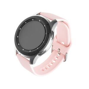 FIXED Silicone Strap for Smartwatch 22mm wide, pink