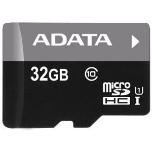 Adata/micro SD/32GB/50MBps/UHS-I U1 / Class 10/+ Adaptér AUSDH32GUICL10-RA1