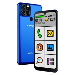 Aligator S6100 Senior Dual SIM barva Blue paměť 2GB/32GB