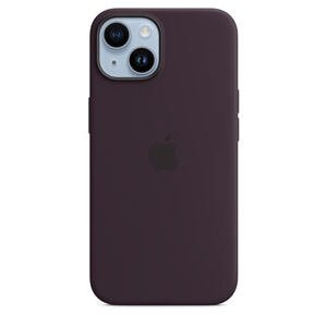 MPT03ZM/A Apple Silikonový Kryt vč. Magsafe pro iPhone 14 Elderberry