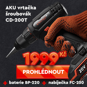 Akumulátorová vrtačka/šroubovák CD-200T (bez akumulátoru a nabíječky), Dnipro-M PID_2358
