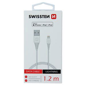 DATA CABLE SWISSTEN TPE USB / LIGHTNING MFi 1,2 M WHITE 71526501