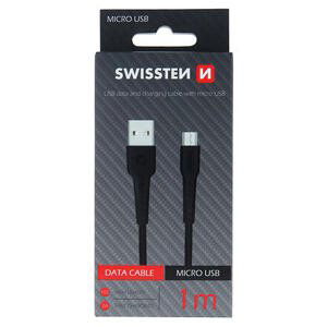 DATA CABLE SWISSTEN USB / MICRO USB 1,0 M BLACK 71505520