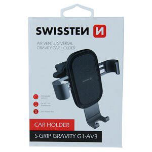 SWISSTEN GRAVITY CAR HOLDER TO AIR-VENT S-GRIP G1-AV3 65010602