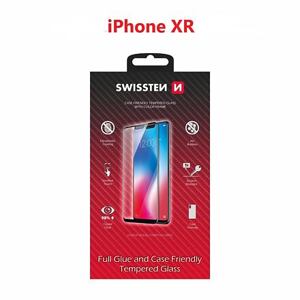 SWISSTEN GLASS COLOR FRAME, CASE FRIENDLY FOR APPLE IPHONE XR BLACK 54501707