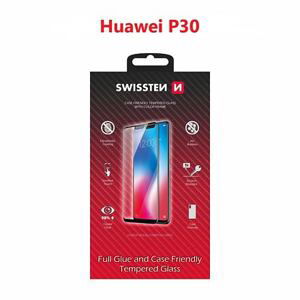 SWISSTEN GLASS COLOR FRAME, CASE FRIENDLY FOR HUAWEI P30 BLACK 54501735