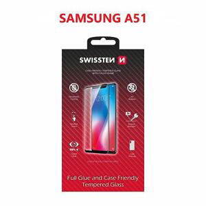 SWISSTEN GLASS COLOR FRAME, CASE FRIENDLY FOR SAMSUNG A515 GALAXY A51 BLACK 54501759