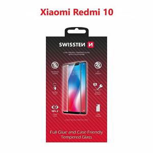 SWISSTEN GLASS COLOR FRAME, CASE FRIENDLY FOR XIAOMI REDMI 10 LTE BLACK 54501804