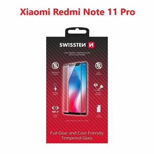 SWISSTEN GLASS COLOR FRAME, CASE FRIENDLY FOR XIAOMI REDMI NOTE 11 PRO BLACK 54501832