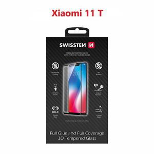 SWISSTEN ULTRA DURABLE 3D FULL GLUE GLASS FOR XIAOMI 11 T BLACK 64701896