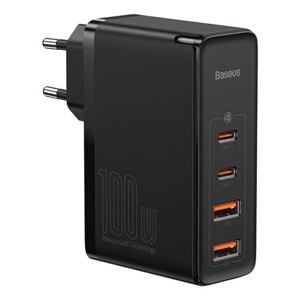 Baseus CCGAN2P-L01 GaN2 Pro Quick Nabíječka 2xUSB + 2xUSB-C 100W Black 6953156204683