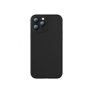 Baseus iPhone 13 Pro Max case Liquid Silica Gel Protective Black (ARYT000201)
