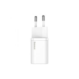 Baseus TZCCSUP-B02 Super Si Quick Nabíječka USB-C 20W + Simple Wisdom Data Kabel USB-C to iP 1m Whit TZCCSUP-B02