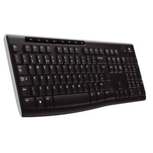 Logitech K270/Bezdrátová USB/CZ-SK layout/Černá 920-003741