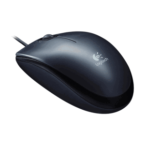 myš Logitech M90 optická, tmavá, USB 910-001793