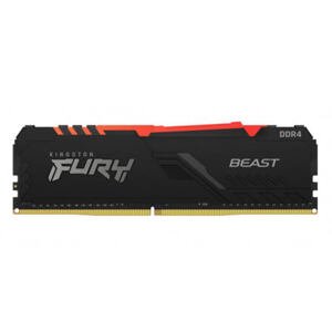 Kingston FURY Beast/DDR4/8GB/2666MHz/CL16/1x8GB/RGB/Black KF426C16BBA/8