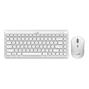 Genius bezdrátový set klávesnice a myši LuxeMate Q8000 white 31340013412