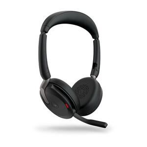 Jabra Evolve2 65 Flex/Stereo/ANC/USB-C/BT-USB/Bezdrát/MS/Černá 26699-999-899