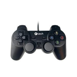 Gamepad C-TECH Callon pro PC/PS3, 2x analog, X-input, vibrační, 1,8m kabel, USB GP-05