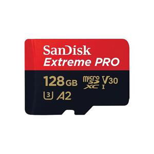 SanDisk Extreme PRO/micro SDXC/128GB/200MBps/UHS-I U3 / Class 10/+ Adaptér SDSQXCD-128G-GN6MA