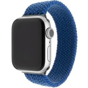 FIXED Elastic Nylon Strap for Apple Watch 38/40/41mm, size S, blue FIXENST-436-S-BL