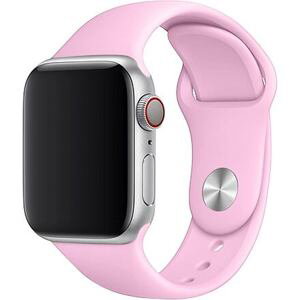 FIXED Silicone Strap Set for Apple Watch 38/40/41 mm, light pink FIXSST-436-PISD
