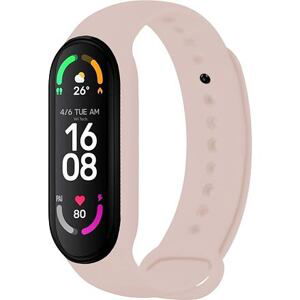 FIXED Silicone Strap for Xiaomi Band 7/ Mi Band 6/ Mi Band 5, pink FIXSSTB-989-PI