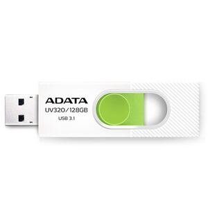 ADATA UV320/128GB/USB 3.2/USB-A/Bílá AUV320-128G-RWHGN