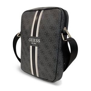 Guess PU 4G Printed Stripes Tablet Bag 10" Black GUTB10P4RPSK