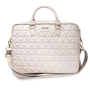 Guess Quilted Taška pro Notebook 15" Pink