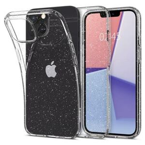 Ochranný kryt Spigen Liquid Crystal Glitter pro Apple iPhone 13 transparentní