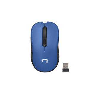 Natec optická myš ROBIN/1600 DPI/Cestovní/Optická/Bezdrátová USB/Bílá