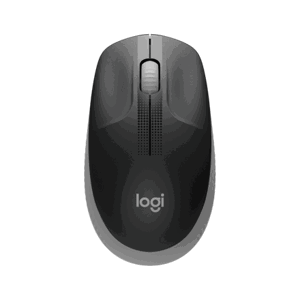 Logitech M190/Kancelářská/Optická/Bezdrátová USB/Šedá 910-005906