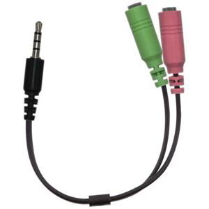 GENIUS audio adaptér 2x female 3,5mm jack na 1x male 3,5" jack 32590001400