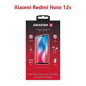 SWISSTEN GLASS COLOR FRAME, CASE FRIENDLY FOR XIAOMI REDMI NOTE 12s BLACK 54501839