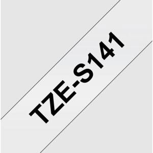 TZE-S141, průsvitná / černá, 18mm TZES141