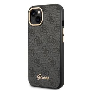 Guess PC/TPU 4G Metal Camera Outline Zadní Kryt pro iPhone 14 Plus Black GUHCP14MHG4SHK