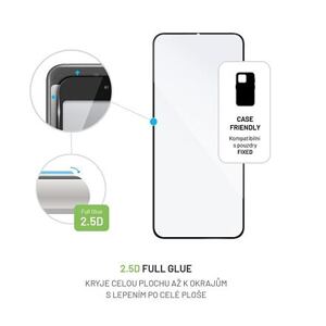 FIXED Full Cover 2,5D Tempered Glass for OPPO A17, black FIXGFA-1189-BK